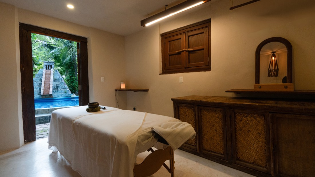 Sala de terapias de OMA Cancún