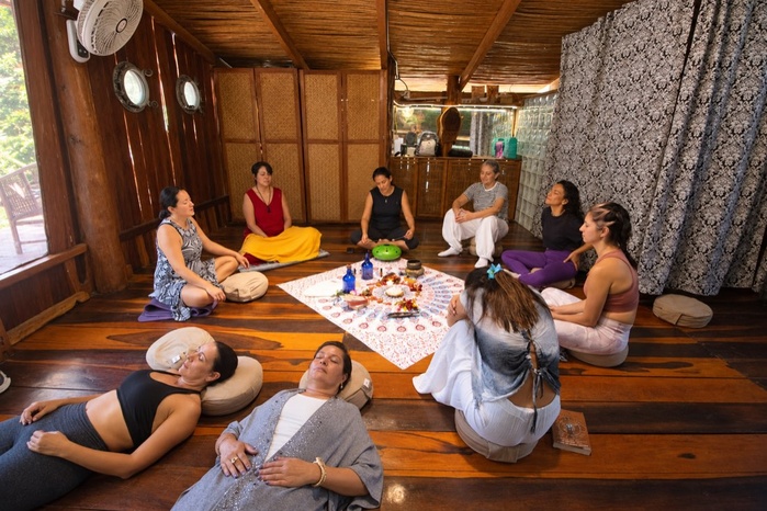 Meditación activa en OMA Cancún