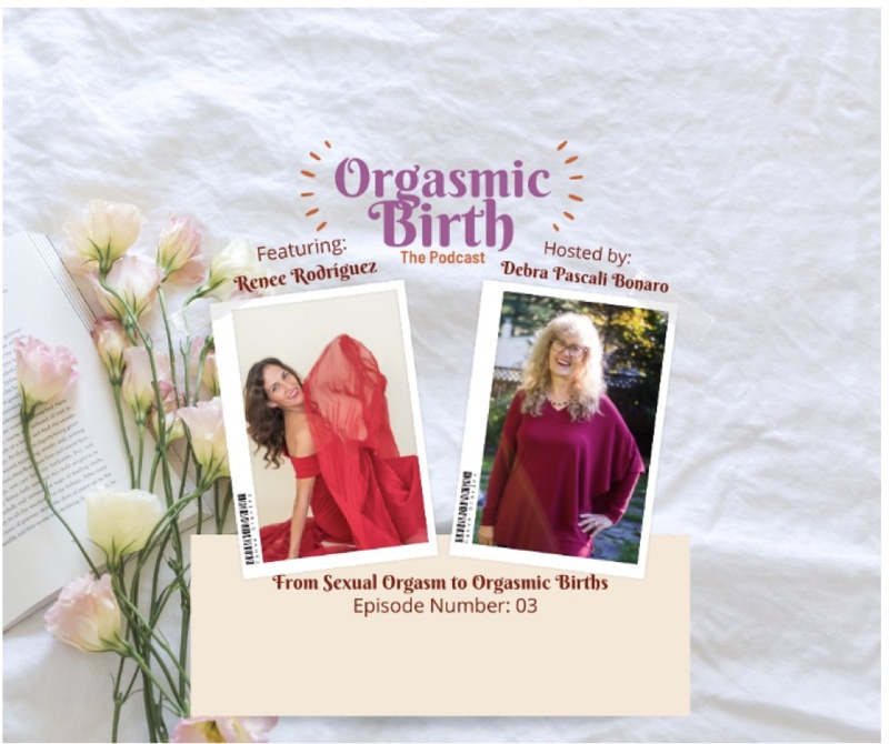 Renée en el podcast de Orgasmic Birth