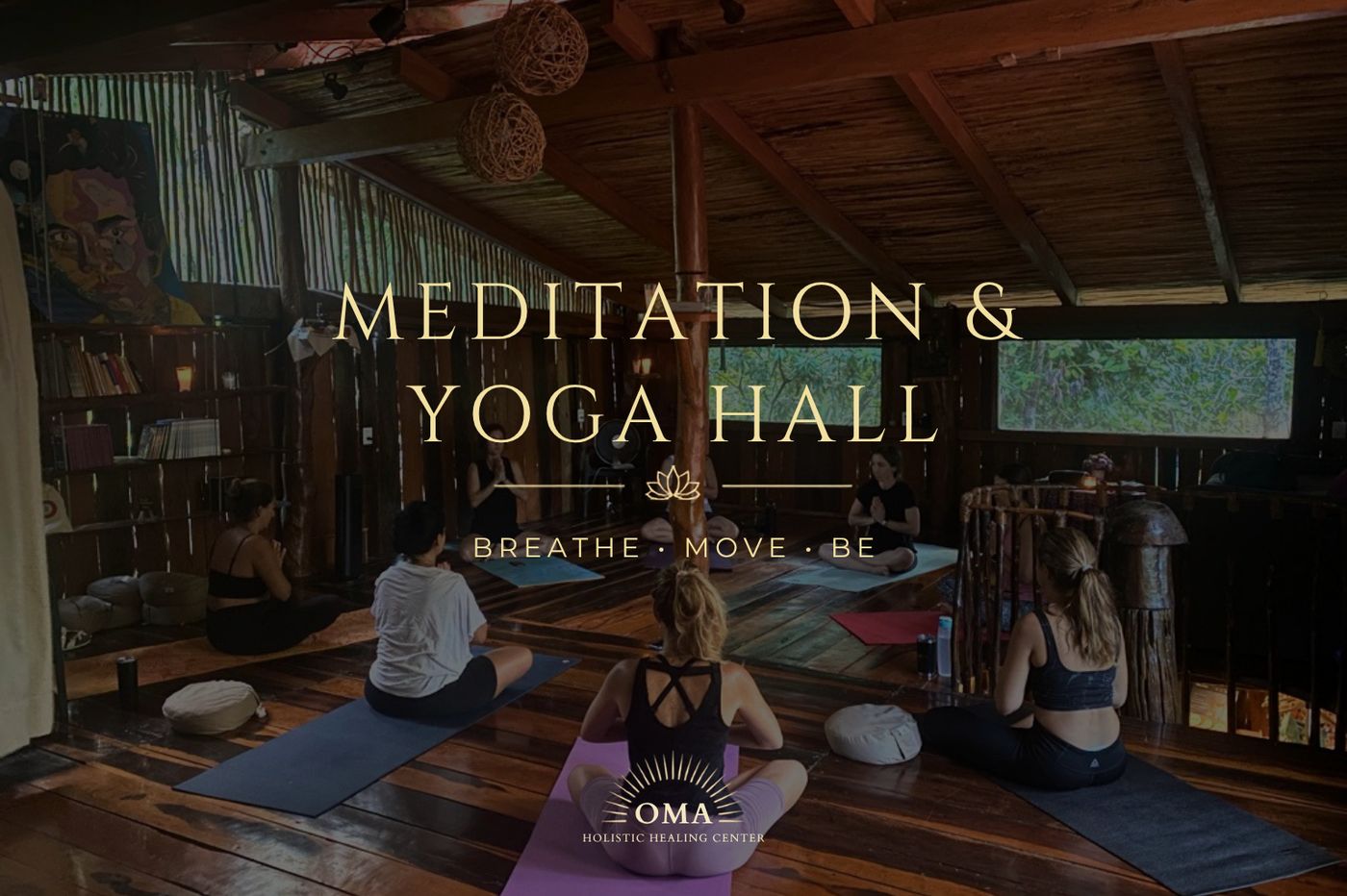Meditación activa en OMA CANCUN